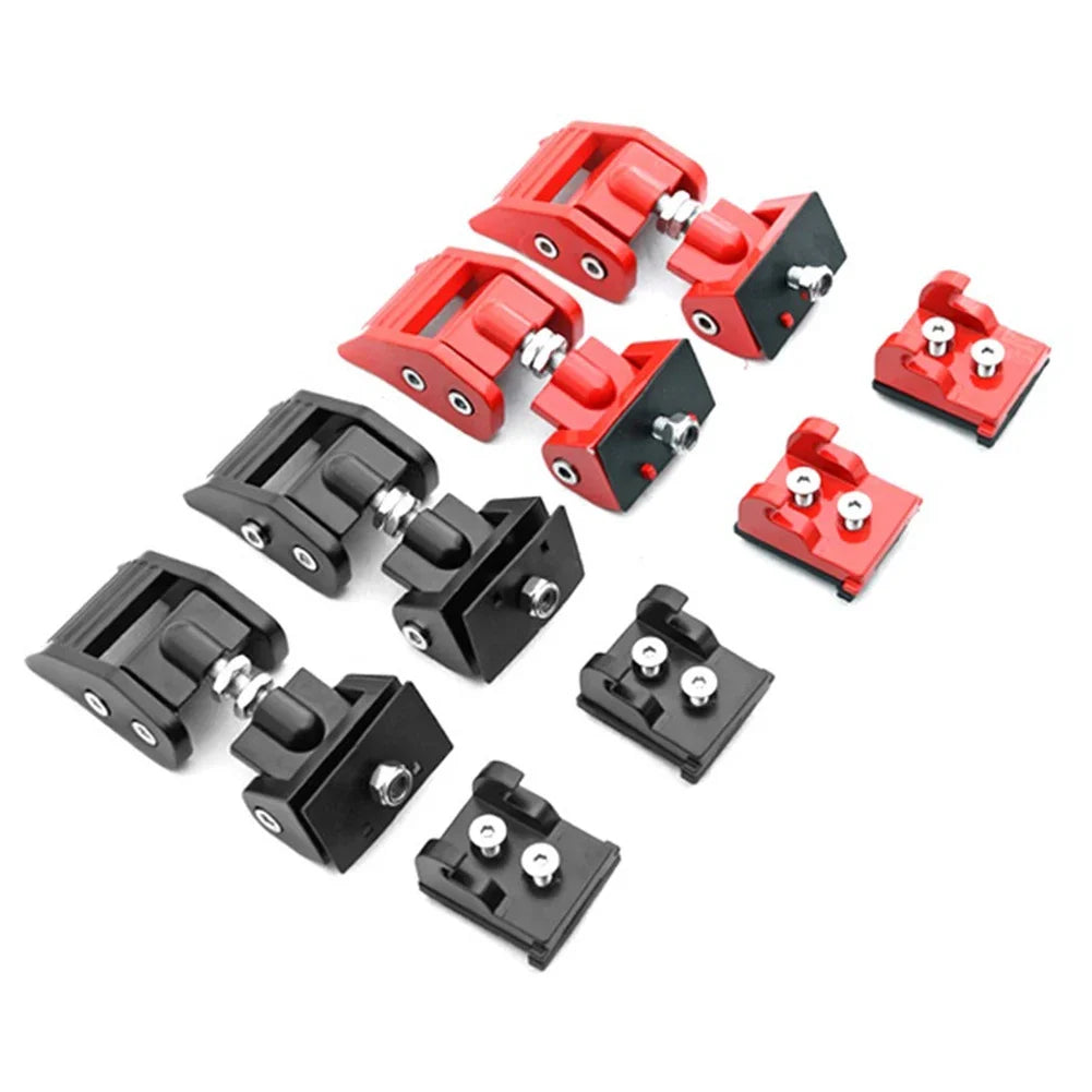 1Pair Car Engine Lock Hood Latch Catch Cover for Jeep Wrangler JK 2007-2018 JL JLU Gladiator JT 2018-2023