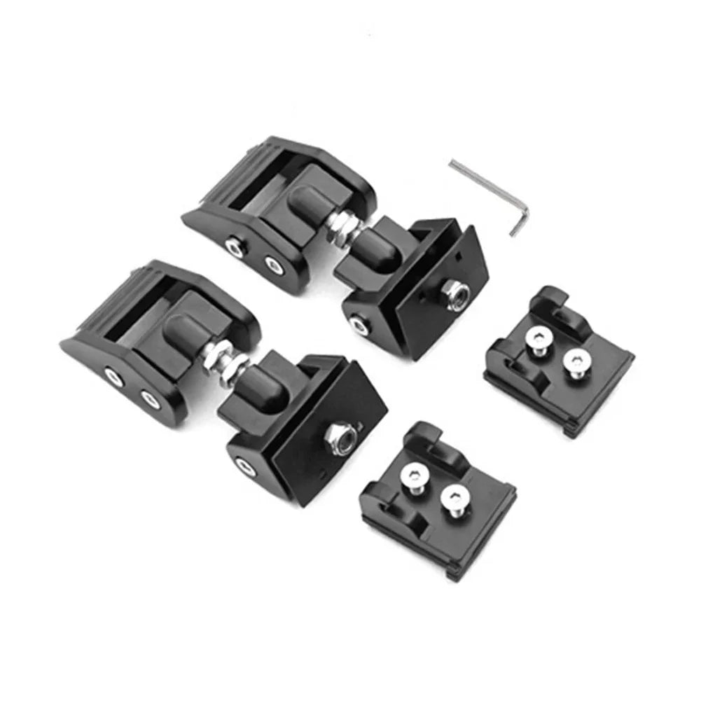 1Pair Car Engine Lock Hood Latch Catch Cover for Jeep Wrangler JK 2007-2018 JL JLU Gladiator JT 2018-2023